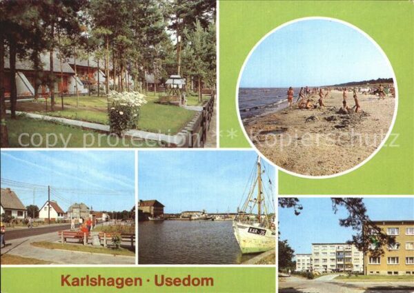 Karlshagen Bungalowsiedlung Strand Hauptstrasse Ha