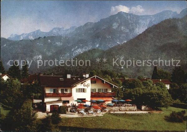 Bayerisch Gmain Gästehaus Terrassen Cafe Dreher am Hess