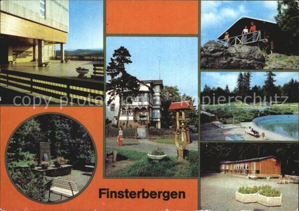 Finsterbergen FDGB Erholungsheim Wilhelm Pieck VdN Ku