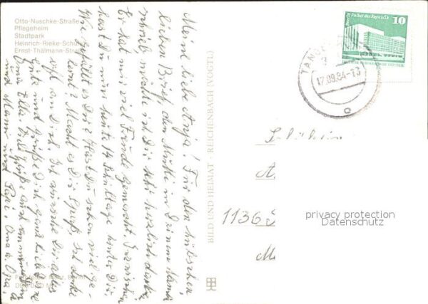 Tangerhuette Otto Nuschke Strasse Pflegeheim Stadtpa – Bild 2
