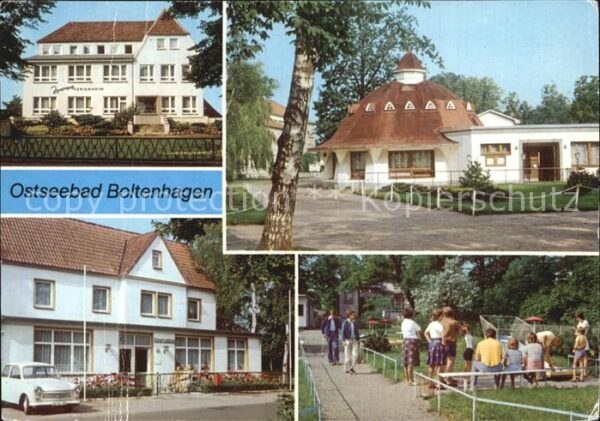Boltenhagen Ostseebad Zentrag Ferienheim Pavillon Bar Kurverw