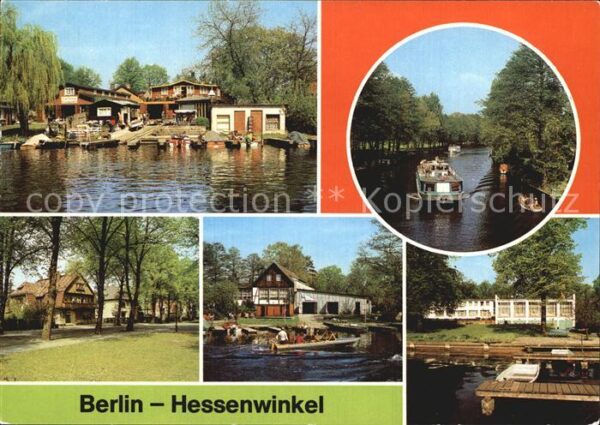 Hessenwinkel Berlin Bootshaus Spree Einkaufszentrum Lindens