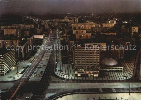 Berlin Panorama Blick vom Fernsehturm Karl Mar
