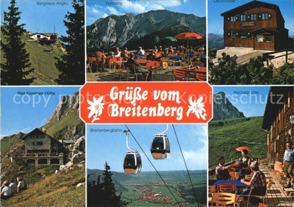 Pfronten Berghaus Allgäu Rossberg Ostlerhütte Ho