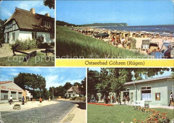 Goehren Ruegen Mönchguter Heimatmuseum Strand HO Kaufh
