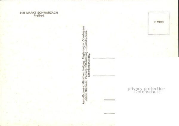 Markt Schwarzach Freibad Fliegeraufnahme – Bild 2
