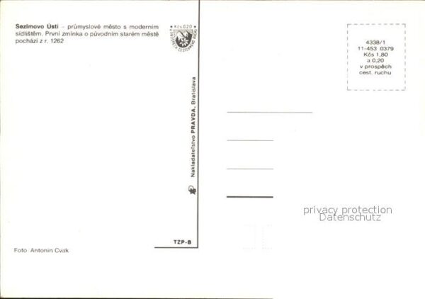 Sezimovo Usti Teilansichten Gebäude Denkmal – Bild 2