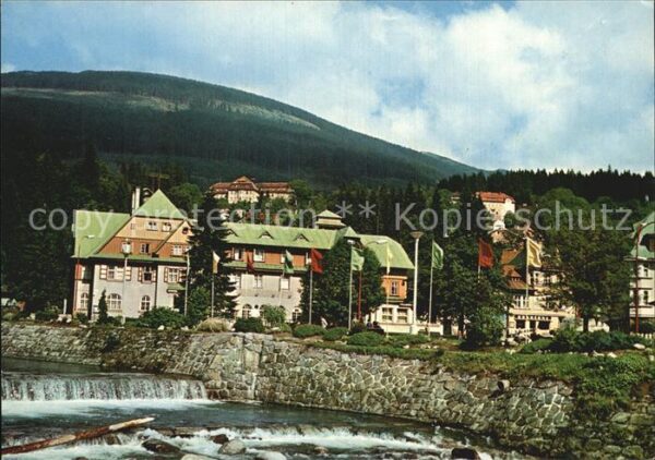 Spindleruv Mlyn Spindlermuehle Erholungsheim im Gebirge Krkonose Riese