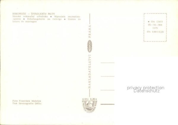Spindleruv Mlyn Spindlermuehle Erholungsheim im Gebirge Krkonose Riese – Bild 2