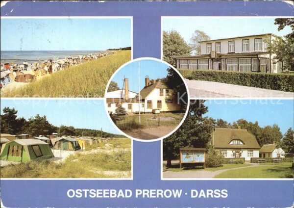Prerow Ostseebad Strand FDGB Ferienheim Erholungsheim Ca