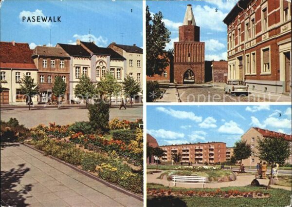 Pasewalk Mecklenburg Vorpommern Ernst Thälmann Platz Mühlentor Platz de