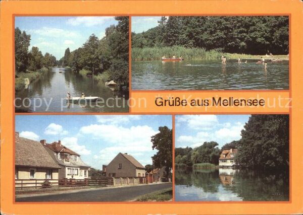 Mellensee Nottekanal Schleuse Strandbad Dorfstras