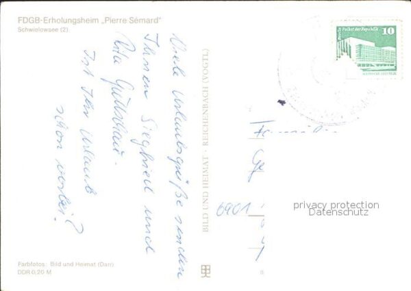 Ferch FDGB Erholungsheim Pierre Semard Badest – Bild 2
