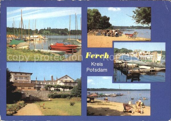 Ferch Seglerhafen Badestrand FDGB Erhlungshei
