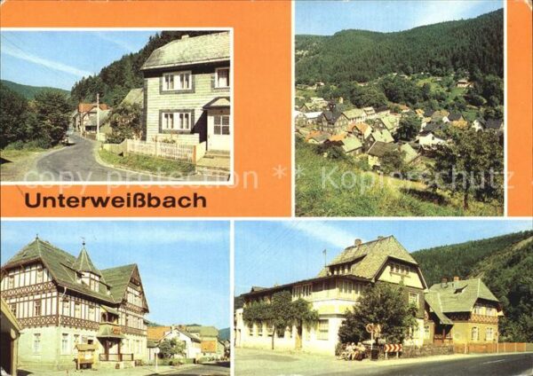 Unterweissbach OT Leibis FDGB Erholungsheim Cafe Kondi
