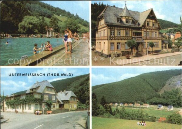Unterweissbach Freibad FDGB Erholungsheim