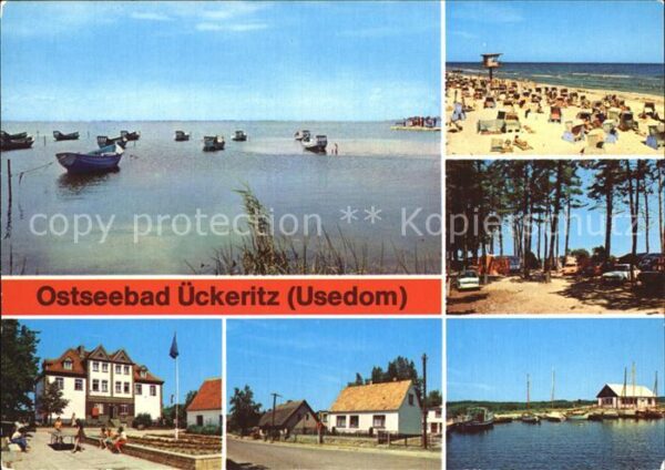 Ueckeritz Usedom Achterwasser POS Ernst Thälmann Hauptst