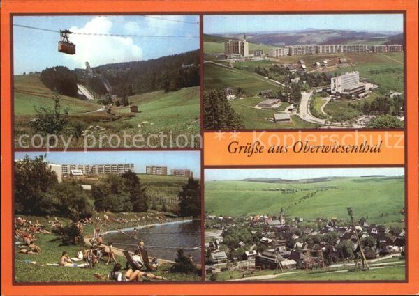 Oberwiesenthal Erzgebirge Sprungschanzen Neubaugebiet Sparringber
