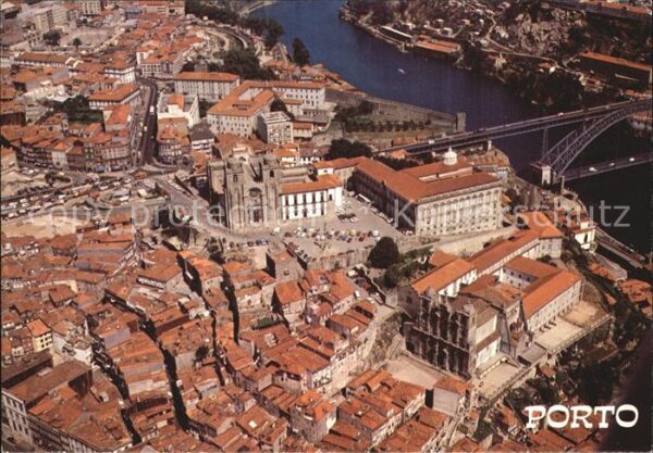 Porto Portugal Vista panoramica da Cidade vista aerea