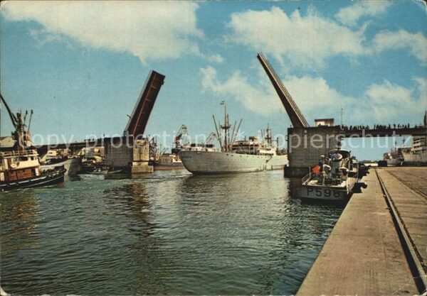 Matosinhos Doca de Leixoes e Ponte Movel Hafen Doc