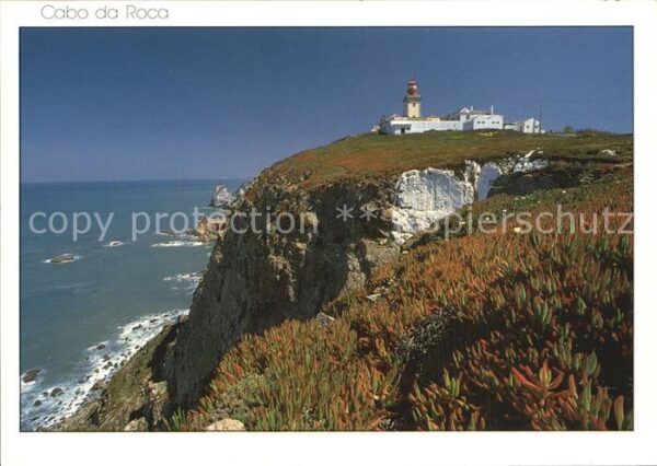Cabo Da Roca Westlichste Punkt Europas Felsenküste