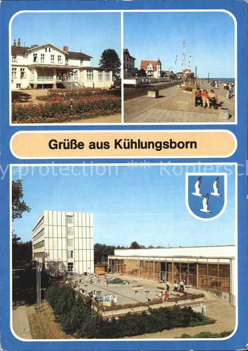 Kuehlungsborn Ostseebad Ostsee Hotel Reisebüro Strandpromenade