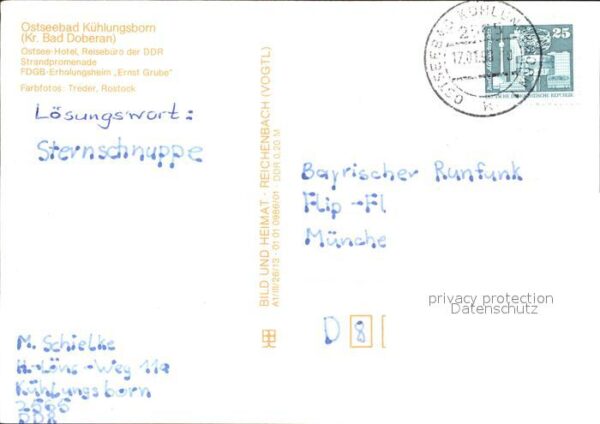Kuehlungsborn Ostseebad Ostsee Hotel Reisebüro Strandpromenade – Bild 2