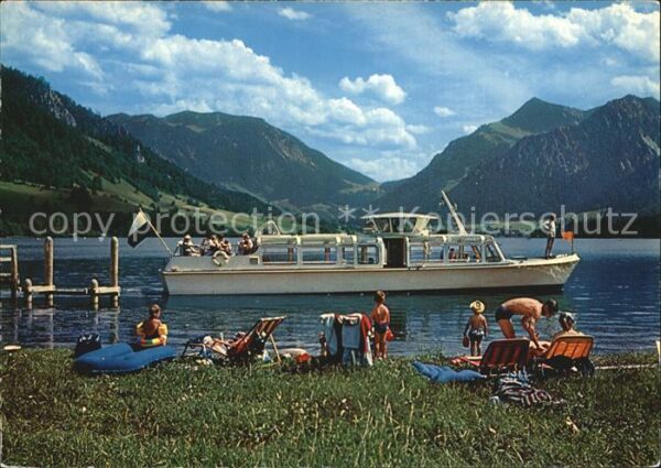 Schliersee Fahrgastschiff Brecherspitz