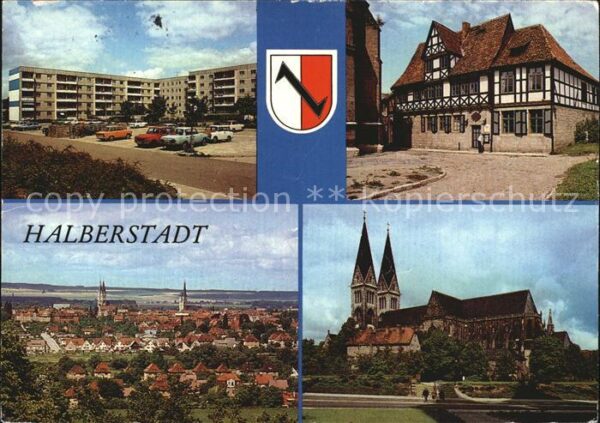 Halberstadt Hermann Matern Ring Gleimhaus Übersicht