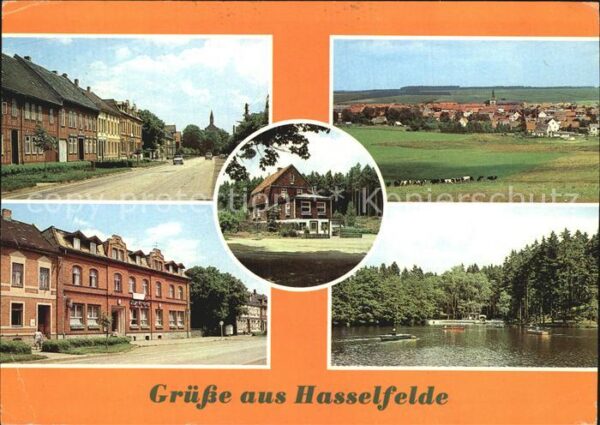 Hasselfelde Breite Str Panorama FDGB Erholungsheime