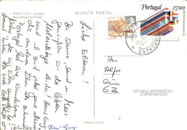 Porto Covo Platz Marques Pombal – Bild 2