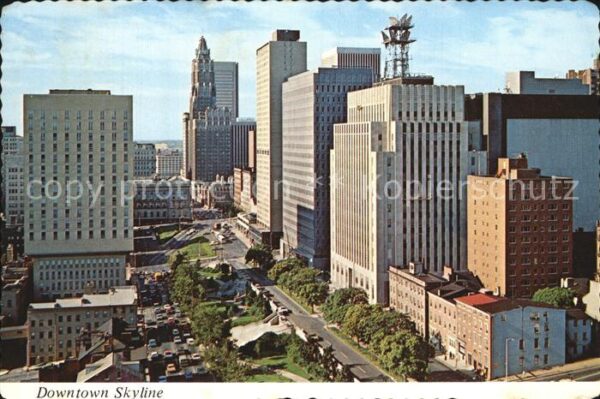 Baltimore Maryland Downtown Skyline