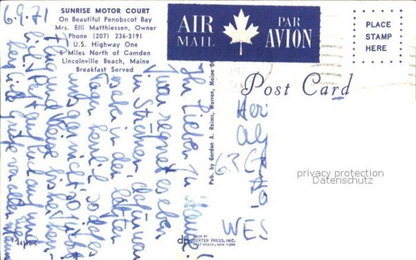 Camden Maine Sunrise Motor Court – Bild 2