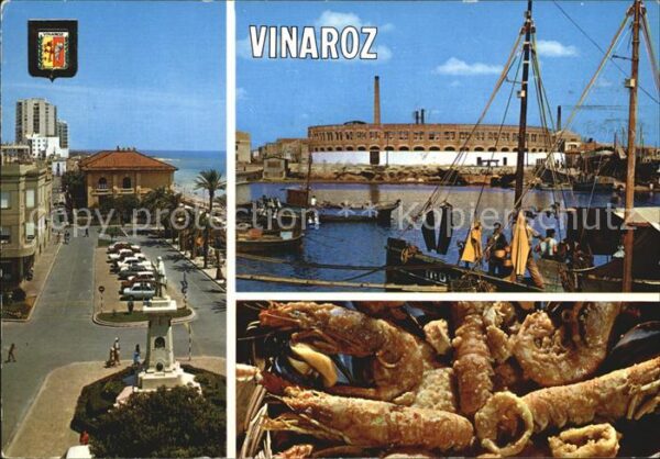 Vinaroz Hafen Langusten Plaza Toros