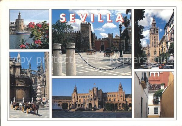 Sevilla Andalucia Santa Cruz Altjudenviertel Torre del Or