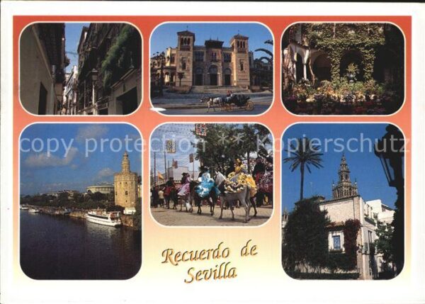 Sevilla Andalucia Alcazar Kathedrale Santa Cruz