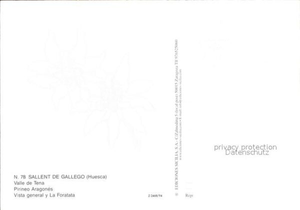 Sallent de Gallego Pirineo Aragones – Bild 2