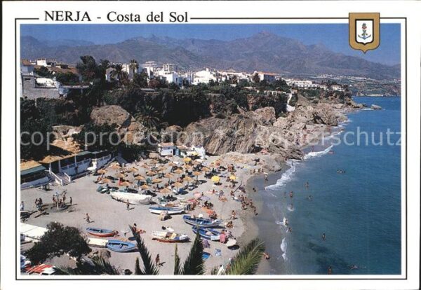 Nerja Costa del Sol Strand Klippen