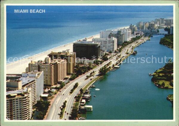 Miami Beach Luftaufnahme
