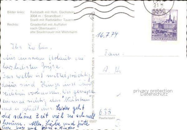 Radstadt Hoher Dachstein Strandbad Radstädter Ta – Bild 2