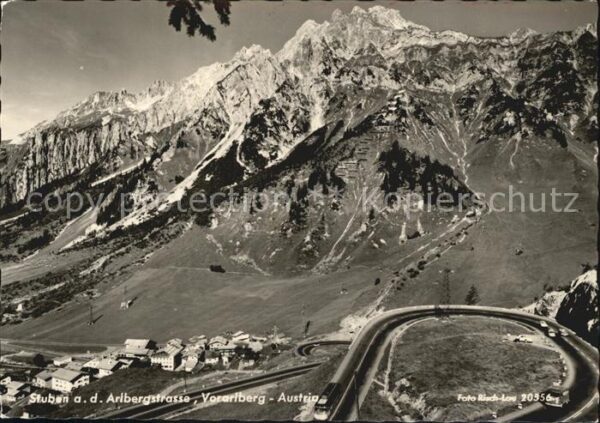 Stuben Vorarlberg Panorama Arlbergstraße