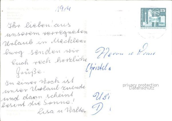 Wesenberg Mecklenburg Strand Woblitzsee Markt – Bild 2