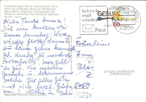 Kaernten Pyramidenkogel Aussichtsturm Wörthersee – Bild 2