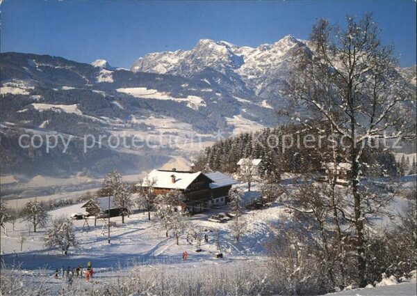 Pfarrwerfen Frühstückspension Zehenthof Winter