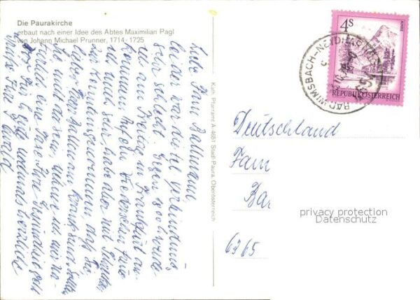 Linz Donau Paurakirche – Bild 2