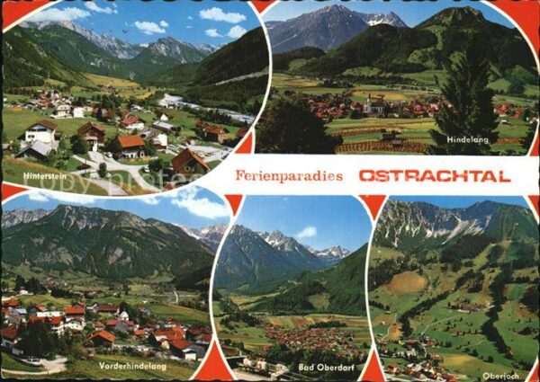 Ostrachtal Hinterstein Hindelang Vorderhindelang B