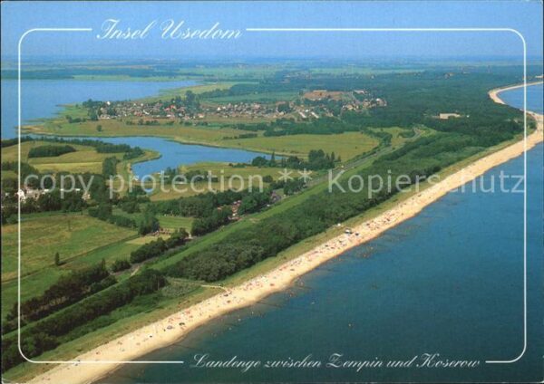 Usedom Landenge Koserow Zempin Ostsee Achterwa