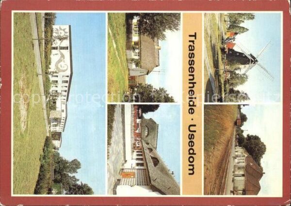 Trassenheide Usedom Mühle Jugenderholungsheim Bahnhof Altes