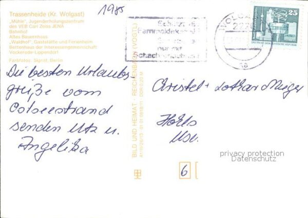 Trassenheide Usedom Mühle Jugenderholungsheim Bahnhof Altes – Bild 2