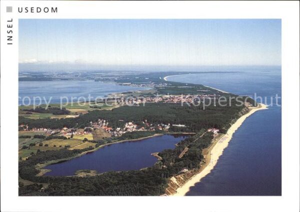 Usedom Kölpinsee Luftbild